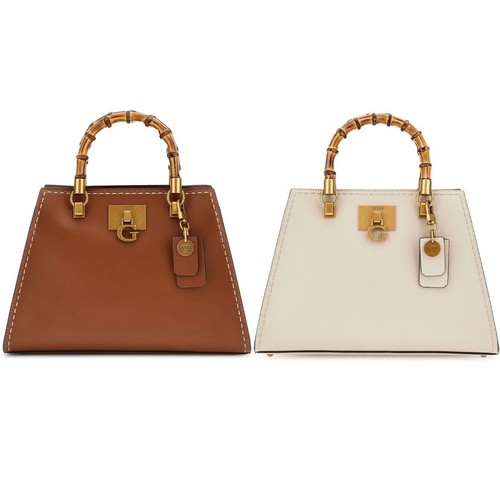 Guess stephi bamboo tote flap - guess,