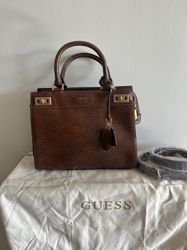 Guess brown crocodile print - guess,
