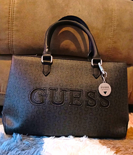 Guess dark grey - dark, tote